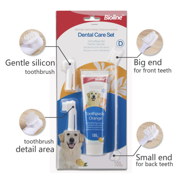 Bioline Dental Care Set All in One for Dog | Lazada PH