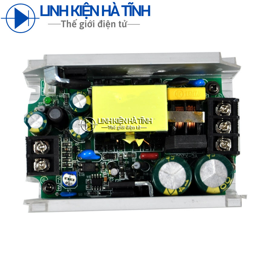 24V+(24V QUẠT) Nguồn đèn LED Par nguồn par led 54 x 3W 24V công suất 180W 