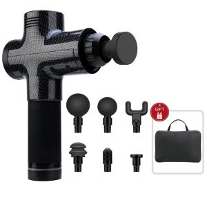 Massage  6 Heads Portable Muscle Superace Percussive High Frequency Vibration Fascia Professi