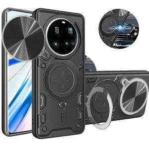 Funda For Xiaomi 15 Ultra Case Slide Camera Lens Protector Armor Cover For Xiaomi Mi 15 Xiaomi15 Ultra Stand Shockproof Coque