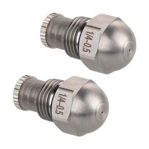 Expert Double Pressure Fog Nozzles Rustproof Rustless Substance Easyly Installation Structure