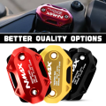 Motorcycle CNC NMAX155 Brake Fuel Cap Cover for YAMAHA AEROX155 V1 V2 V3 Fluid Reservoir. 