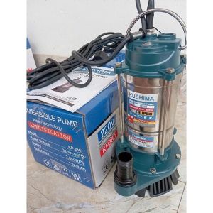 ]Máy Bơm Tõm Kushima 380W  máy bơm chìm thả nổi dùng điện 220V dây đồng 100%