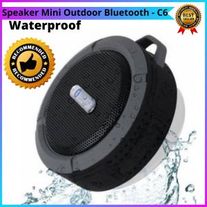 COD  Taffware Mini Outdoor Bluetooth Speaker - C6 / speaker mini outdoor waterproof terbaru terlaris camping murah bluetooth desain unik elegan minimalis kokoh sambung hp viral anti air suara super keras jernih kencang bahan kokoh terbaik viral terpopuler