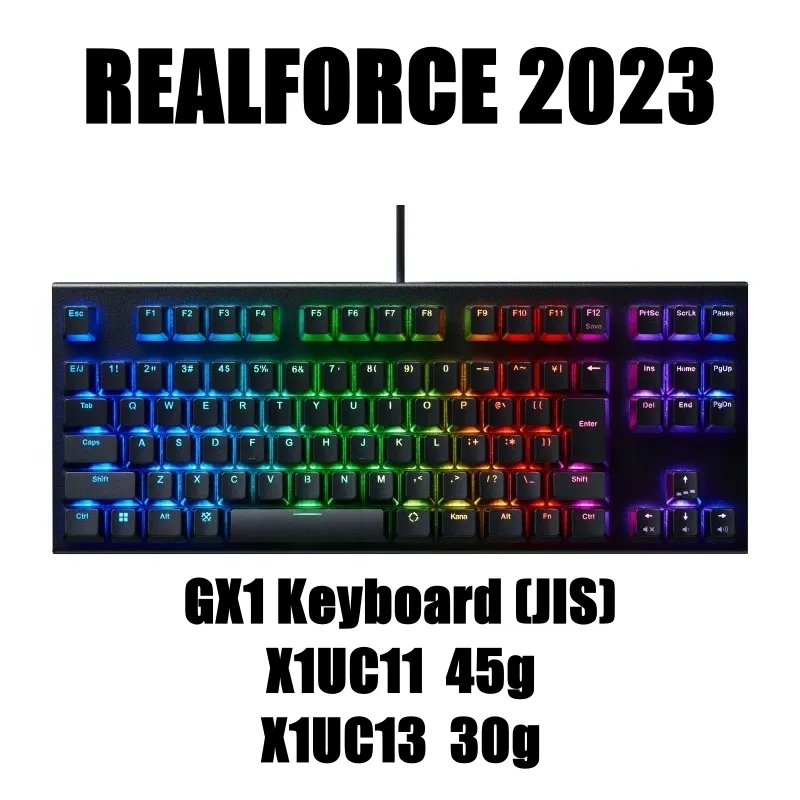 Direct from Japan] TOPRE REALFORCE 2023 GX1 Keyboard X1UC11 (45g