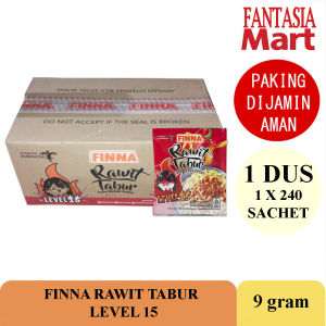 FINNA RAWIT TABUR BUBUK CABE LEVEL 15 DUS 240 SACHET NON COD FANTASIA DENGAN PAKING AMAN