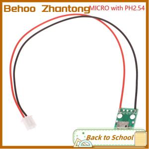 Behoo Type-c PCB With Cabel Converter Adapter Micro USB To DIP Female Connector Breakout Board Charging Cable Soldering Board Socket