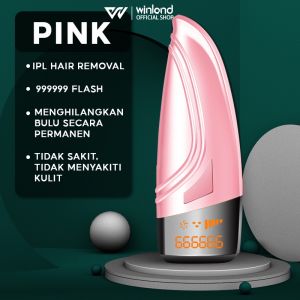 IPL laser Hair Removal Perontok Bulu Permanent Alat Penghilang bulu TANPA SAKIT 999000 FLASH cocok untuk pemula