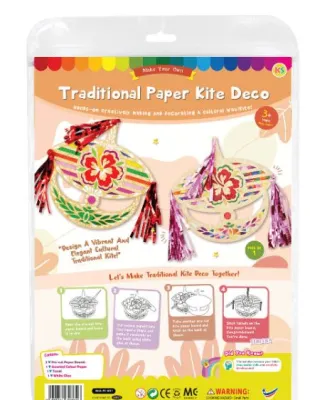 Traditional Paper Kite Wau Deco Kit