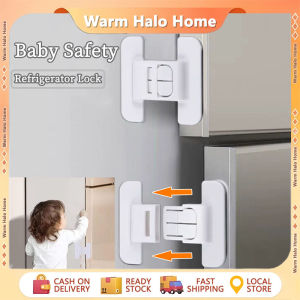 Baby Safety Refrigerator Lock Child Safety Refrigerator Lock Refrigerator Door Lock Fridge Cabinet Drawers Guard Child Proof Lock Child Safety Lock with Automatic Locking Feature