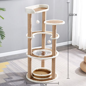 Cat tree Durable Cat condo Multi Layers with Scratching Posts Sturdy Cat Furniture Indoor For Cats