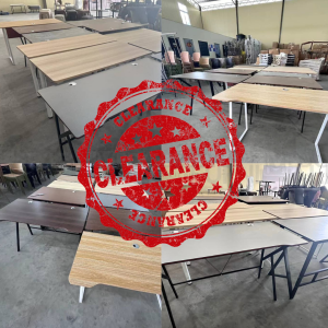 Vedourstyle PREMIUM QUALITY Office Table Study Table With Book Shelves/Meja Tulis/Meja Office/Writing table Working Table