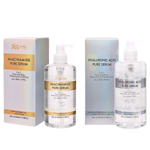 Niacinamide ACID Hyaluronic Pure Serum 3 in 1 Face and Elbow Black Joint and Moisturizes Tightens Lighten Blemishes Brightening Skin Care