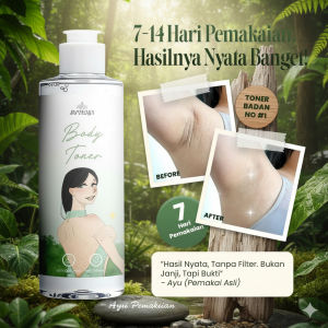 KIRIM HARI INI!! Toner Badan Whitening AHA [2PCS] By Saptadasa terlaris 2025