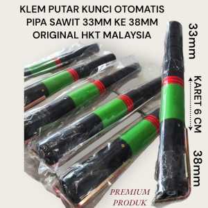 KLEM PUTAR KUNCI OTOMATIS MALAYSIA ORIGINAL MUDAH DALAM PEMASANGAN KHUSUS PADA PIPA 33MM KE PIPA SAWIT 38MM COD