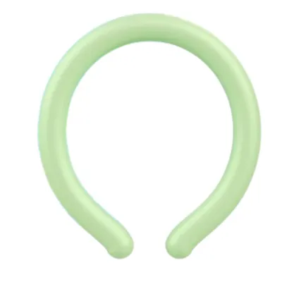 LEKGAVD 1/2Pcs Cool Tube Neck Cooling Ring Portable Summer Gadget Ice Cushion Pillow Heatstroke Prevention Wearable Neck Cooler Collars Outdoor