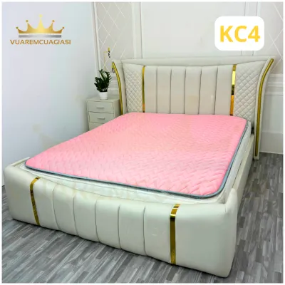 Nệm Topper Điều Hòa KINGCOOL Hàng Cao Cấp dày 7cm Nệm Điều Hòa vải Tencel siêu thoáng khí mát vào hè