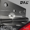 DAL® 4" Self-Closing Spring Door Hinge 90 degrees Stop (Pair). 