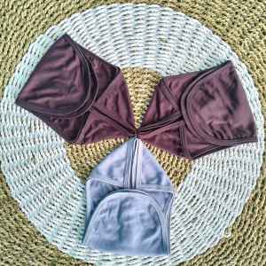 Serian Abu Coklat 12 Pcs Popok Bayi Baru Lahir Popok Ikat Kain Cuci Ulang 100% Kualitas Premium