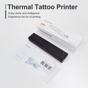 TD-820 Portable Mini Wireless Quick Stencil Temporary Body Art Tattoo Printer A4 Thermal Printer