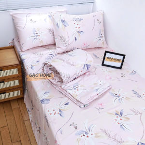 Bộ chăn ga Tencel 60s Cao Cấp CÓ CHĂN CHẦN BÔNG Hàng Xịn Tencel Tự Nhiên Mát Lạnh - ADU79