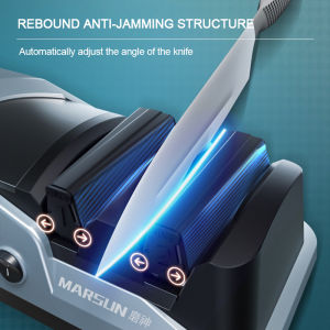 Electric Blade Sharpener Diamond Sharpening USB Fast Charging Household Sharpening Grinder Kitchen Tools