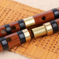 Female flute, ancient wind, bamboo flute, male beginner, adult, zero-based child, self-study jade-inlaid flute instrument.. 