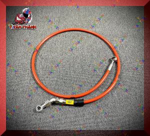 Dây dầu Hel Bấm đầu INOX 45 độ cho các loại xe máy MS01