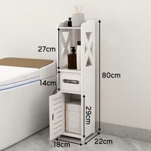 ชั้นวางของในห้องน้ำ ชั้นวางของเข้ามุมติดผนัง สวยงามประกอบง่าย กันน้ำกันเชื้อรา