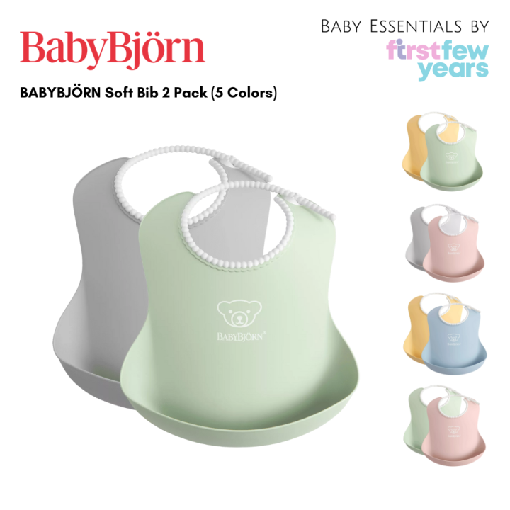 Babybjorn soft bib 2 pack shop