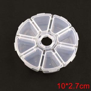 Multi-size Plastic Clear Storage Box - Storage Container For Jewelry / Desktop Organizer Case For Nail Rhinestone Art Crafts Necklace Earrings Rings Beads