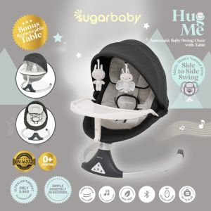 Sugar Baby HUG ME Automatic Swing Bed / Swing Chair Bouncer Ayunan Bayi Tempat Tidur Goyang Ayun Otomatis - Ayunan Listrik