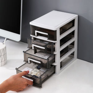 JustLiving Hộp Đựng Đồ Để Bàn Trong Suốt Tủ Đựng Đồ Để Bàn Ngăn Kéo Hộp Đựng Đồ Mini Bằng Nhựa Hộp Đựng Mỹ Phẩm Giá Đựng Đồ Dùng Văn Phòng