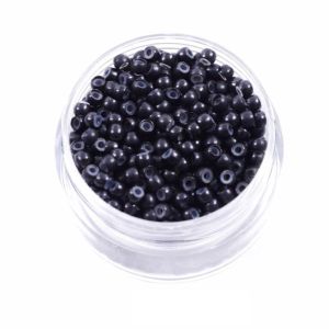 MAOMEI 1000 Pcs Hạt nhỏ Vòng Nano Silicon Vòng buộc tóc 3.0mm Vòng đồng với Silicone Tự làm Dụng cụ nối tóc Hạt tóc Xếp Nếp Salon