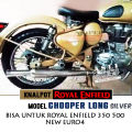 Knalpot Royal Enfield Model Chopper Long Full System PNP. 