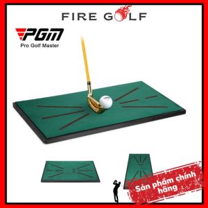 Thảm tập golf mini bằng nhung PGM DJD025 CHÍNH HÃNG thể hiện đường quỹ đạo bóng