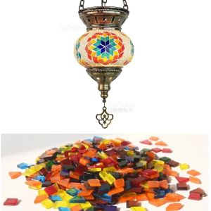 DIY Turkish mosaic light material package handmade table lamp design lovers parent-child glass package paste birthday gift DIY Turkish mosaic light material package handmade table lamp design lovers parent-child glass package paste birthday gift DIY Turki