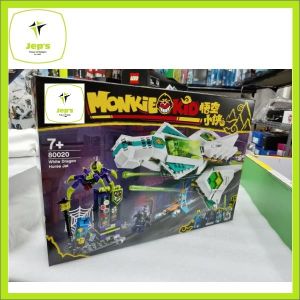 Lego Monkie Kid 80020 White Dragon Horse Jet 2021