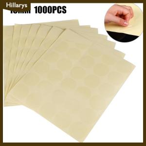 [Hillarys] ฉลากปิดผนึกพีวีซีวงกลมฉลากกลมใสขนาด15มม. 1000