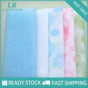 LF Wholesale✨Flash Sale ✨ Nylon rửa vải khăn làm đẹp da cơ thể tẩy tế bào chết tắm rửa phòng tắm