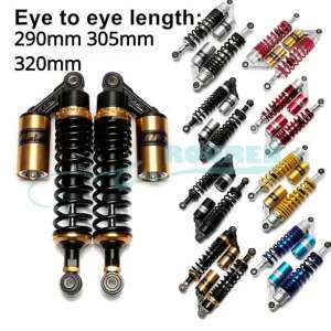 1PCS 290mm 305mm 320mm Motorcycle Accessories Universal Rear Suspension Shock Absorber Modified Parts ATV Scooter Dirt Pit Bike