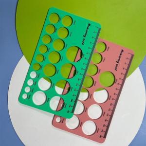 Bà mẹ cho con bú núm vú thước đo với mặt bích Cai Trị hai mặt Thiết kế silicon cho máy bơm phù hợp