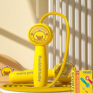 Dây Nhảy Không Dây Chất Lượng Cao Dành Cho Bé 3-5-10 Tuổi Dây Tập Thể Dục Hình Vịt Vàng