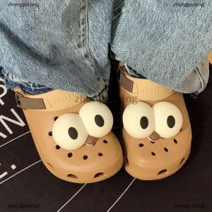 [COD] zhangyuqing Dongdong Shoes Anime Accessories Button Cartoon Cute Funny Big Eyes Decoration Shoes Button Shoes Flower Button Set