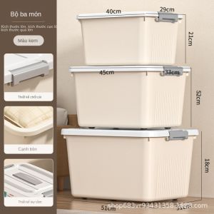 Hộp đựng dung tích lớn Kích thước lớn Bảo quản rất tiện lợi Sắp xếp quần áo gia đình