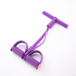 GYM Fitness Yoga Sit-up Equipment Pull Up Rope Elastic Band Legged Pedal Resistance Band Multifunction