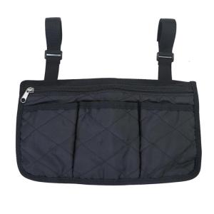 Folding Chair Organizers Arm Rest Pouches Wheelchair Armrest Side Storage Bag Waterproofs Wheelchair Side Pouches