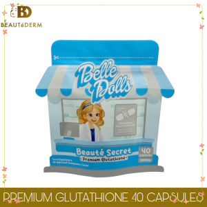 Beautederm Belle Dolls Beaute Secret - Premium Glutathione 40 Capsules Promo