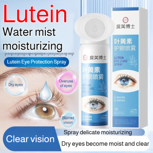 Lutein Eye Mist Spray Eye Fatigue Relief Spray Quick Relief for Dry Eyes Fatigue Hydrating Eye Mist Spray Lutein Eye Care Dry Eye Relief