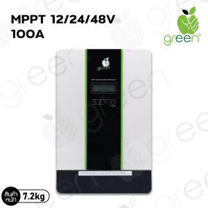 Applegreen MPPT 100A คอนโทรลชาร์จ โซล่าเซลล์ ระบบ 12-24-48V ควบคุมการชาร์จ กระแสสูงสุด 100 แอมป รองรับแรงดันจากแผงโซล่าเซลล์สูงสุด 195Voc